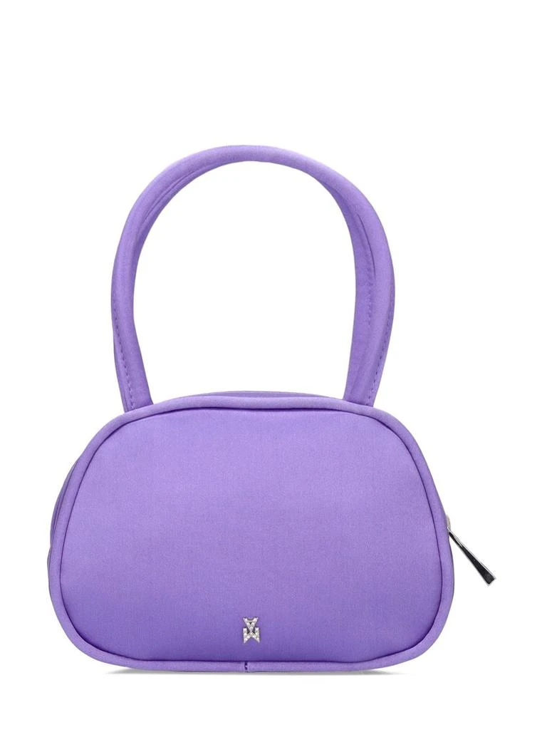 商品Amina Muaddi|Amini Bella Satin Top Handle Bag,价格¥2678,第4张图片详细描述