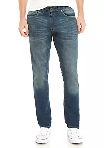 商品TRUE CRAFT|Craft Tapered Wheely Jeans,价格¥105,第1张图片