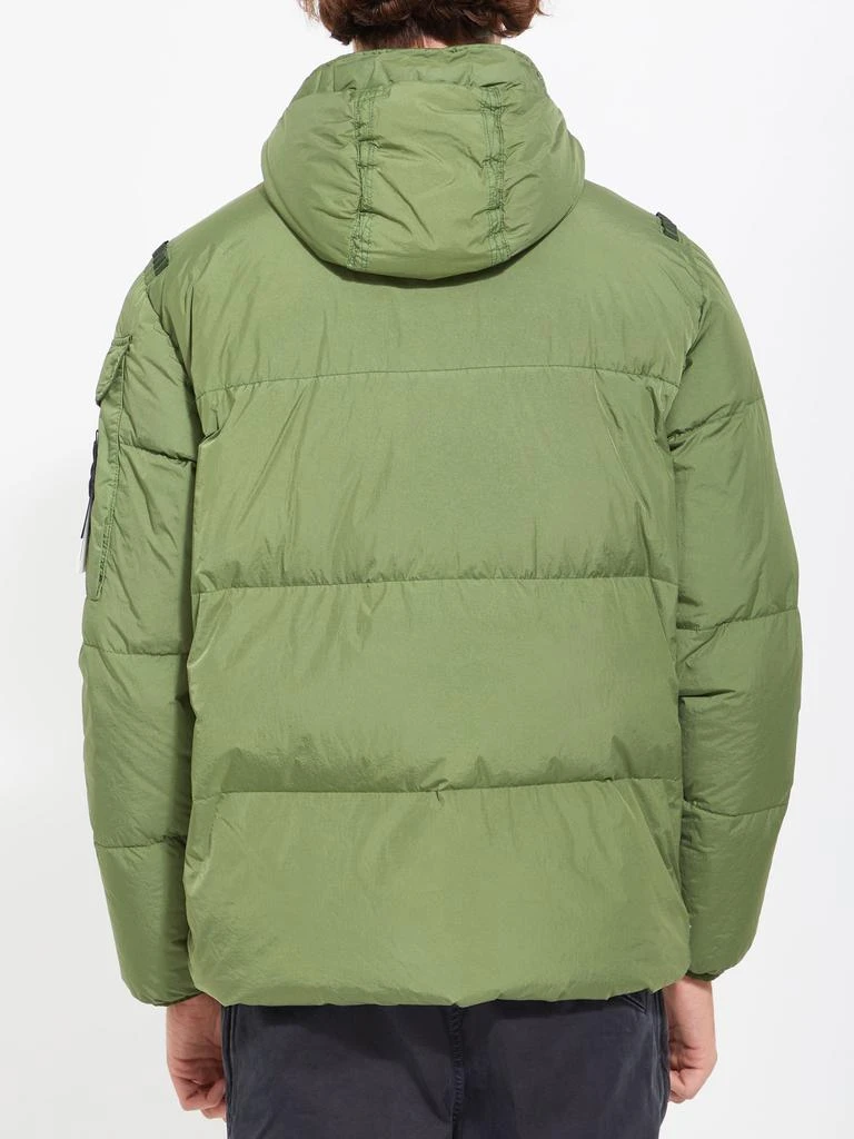 商品Stone Island|Military green down jacket,价格¥4552,第3张图片详细描述