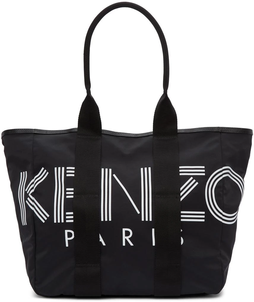 商品Kenzo|Black Logo Sport Tote,价格¥1288,第1张图片