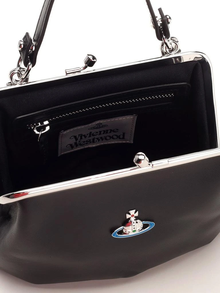 商品Vivienne Westwood|Vivienne Westwood Granny Frame Purse Logo Plaque Crossbody Bag,价格¥2482,第4张图片详细描述