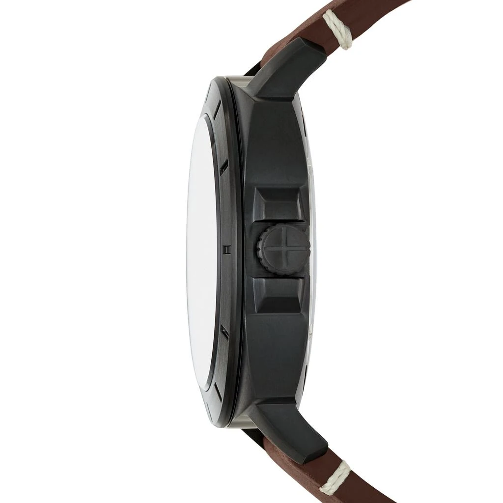 商品Fossil|Fossil Men's Privateer Sport Automatic, Black-Tone Stainless Steel Watch,价格¥564,第2张图片详细描述