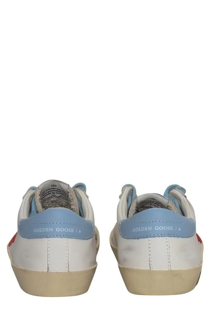 商品Golden Goose|Golden Goose Kids	Super Star Classic Lace-Up Sneakers,价格¥1472,第3张图片详细描述