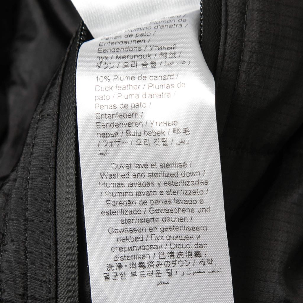 Kenzo Green & Black Synthetic Reversible Puffer Jacket XS商品第10张图片规格展示