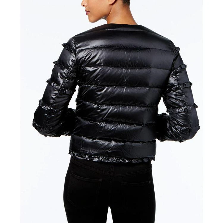 商品Michael Kors|MICHAEL  Ruffled Puffer Jacket, a Macy's Exclusive Style,价格¥374,第4张图片详细描述