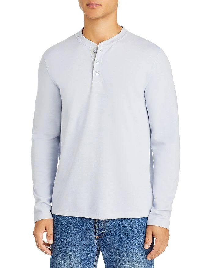 商品Vince|Double Knit Long Sleeve Henley,价格¥778,第1张图片