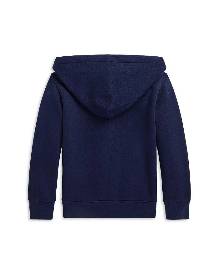商品Ralph Lauren|Boys' Logo Fleece Full Zip Hoodie - Little Kid, Big Kid,价格¥322,第5张图片详细描述