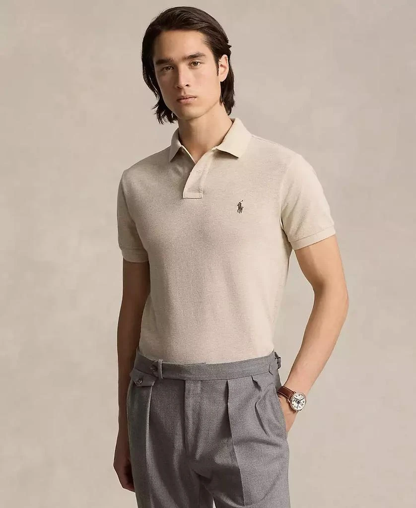 商品Ralph Lauren|男士透气棉质Polo衫 多款配色,价格¥334,第3张图片详细描述