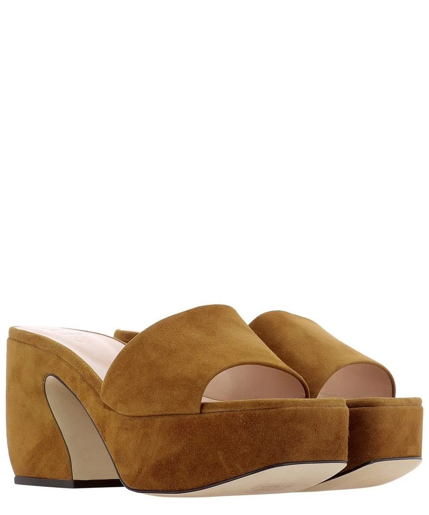 商品Si Rossi|Si Rossi Square Toe Platform Sandals,价格¥1920,第3张图片详细描述