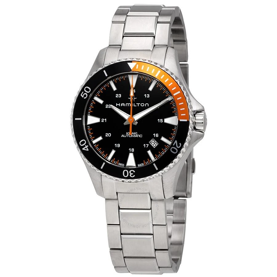 商品Hamilton|Khaki Navy Scuba Automatic Black Dial Men's Watch H82305131,价格¥4288,第1张图片