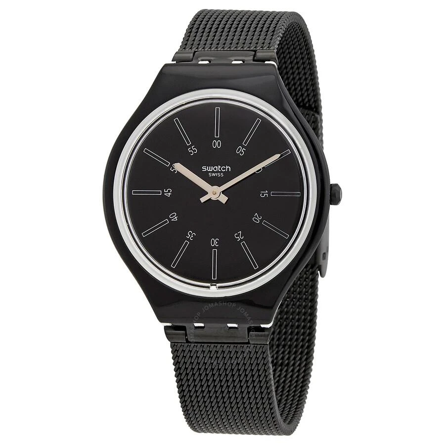 商品Swatch|Skinotte Quartz Black Dial Ladies Watch SVOB100M,价格¥767,第1张图片