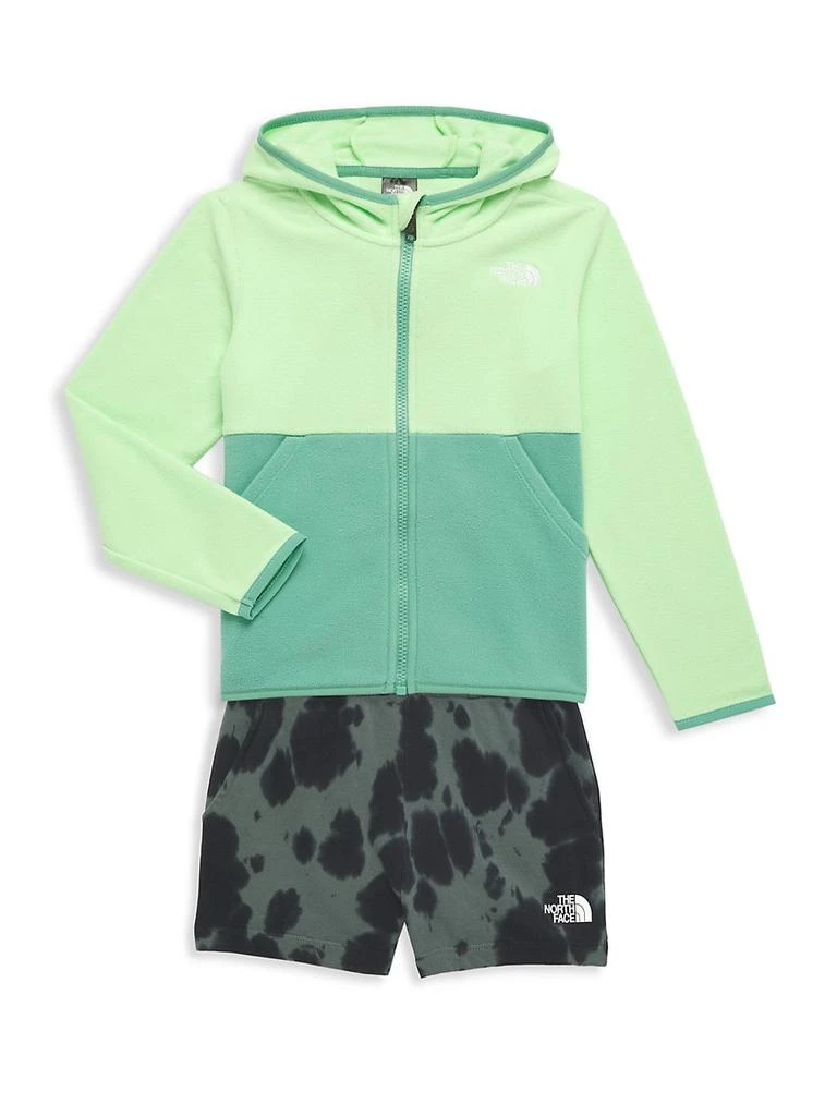 商品The North Face|Little Kid's &amp; Kid's Glacier Zip-Up Hoodie,价格¥298,第2张图片详细描述