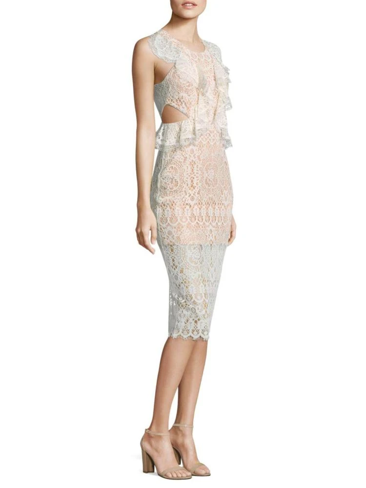 商品Alexis|Pepa Cutout Ruffled Lace Dress,价格¥1508,第1张图片