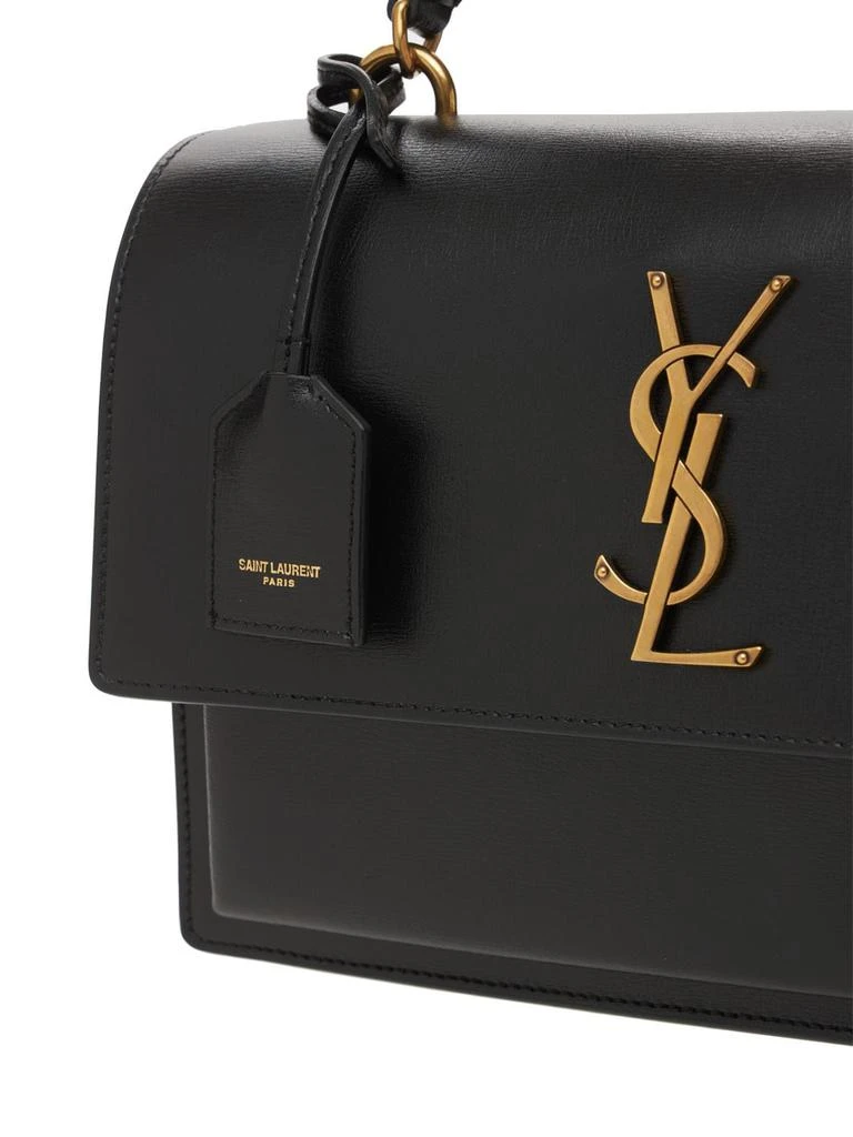 商品Yves Saint Laurent|Medium Sunset Leather Satchel Bag,价格¥21632,第3张图片详细描述