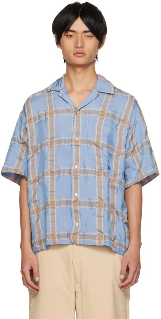 商品Jacquemus|Blue Le Papier 'La Chemise Jean' Shirt,价格¥3287,第1张图片