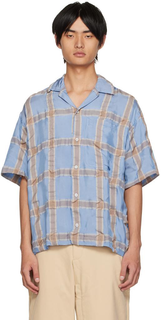 商品Jacquemus|Blue Le Papier 'La Chemise Jean' Shirt,价格¥2614,第1张图片