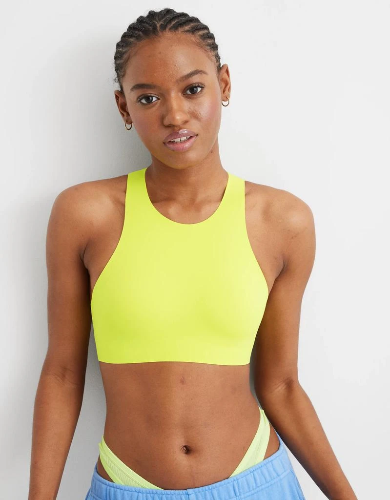 商品Aerie|SMOOTHEZ Padded Racerback Bralette,价格¥121,第2张图片详细描述
