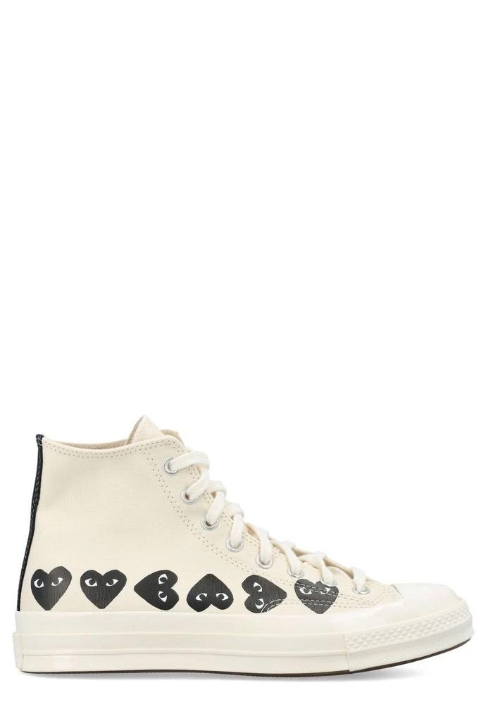商品Comme des Garcons|Comme des Garçons Play X Converse Chuck Taylor High-Top Sneakers,价格¥747,第2张图片详细描述
