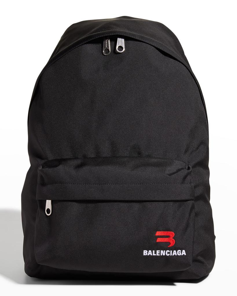 商品Balenciaga|Men's Explorer Embroidered Backpack,价格¥7742,第1张图片