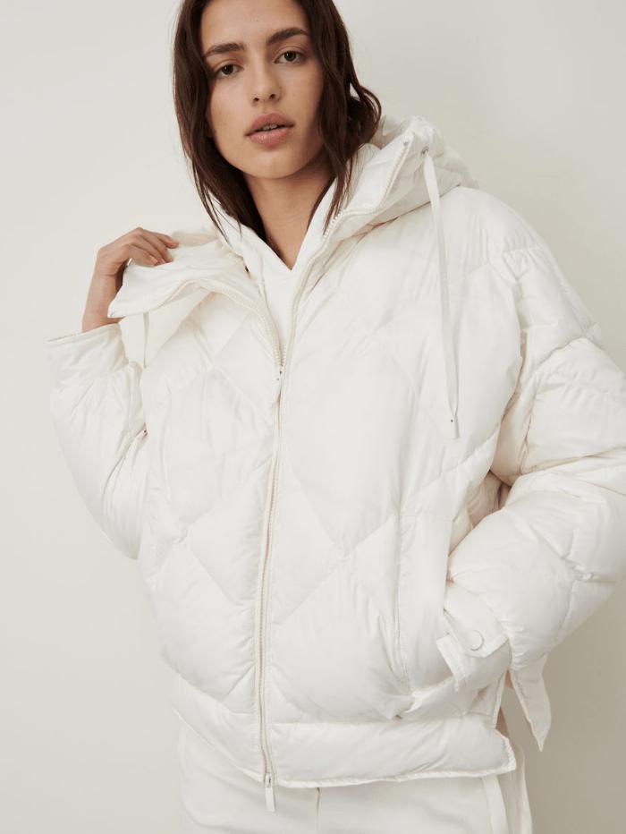 商品Marella|Marella OVALE Vanilla Down Jacket 34860419,价格¥3411,第1张图片