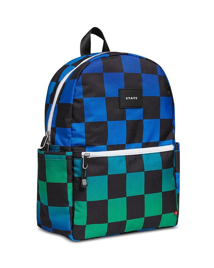 商品STATE|Kane Kids Unisex Ombré Checkered Travel Backpack,价格¥704,第2张图片详细描述