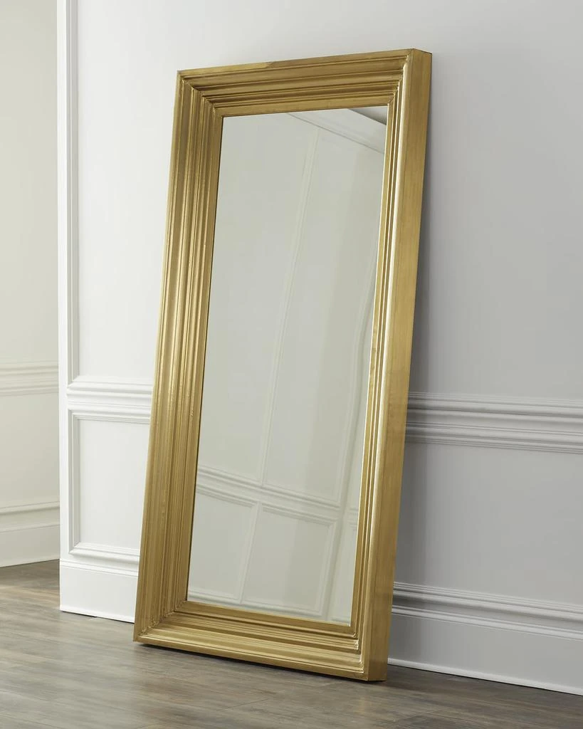 商品Beryl Brass Clad Floor Mirror,价格¥12911,第3张图片详细描述