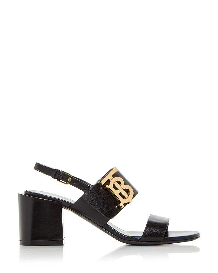 商品Burberry|Women's Oden Slingback Block Heel Sandals,价格¥3329,第2张图片详细描述