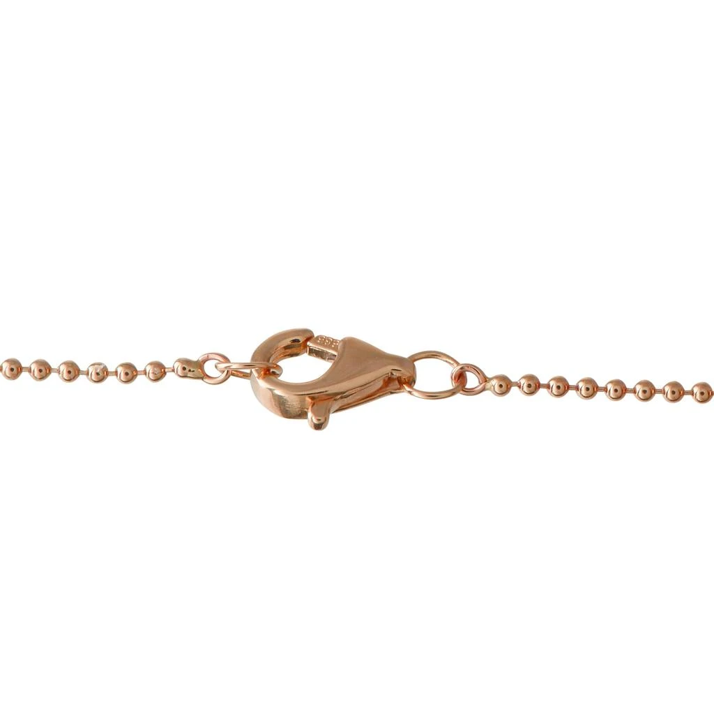 商品LB Exclusive|14K Rose Gold 0.11ct Diamond Necklace NK02102R,价格¥3507,第3张图片详细描述