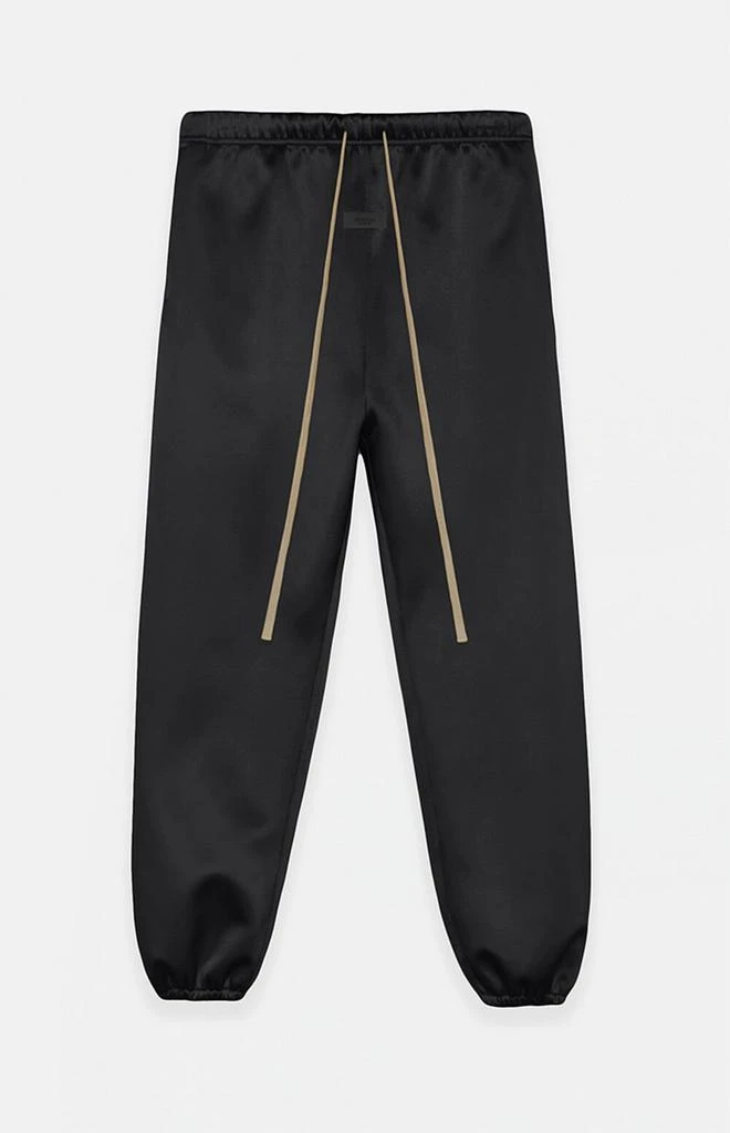 商品Essentials|Women's Black Satin Sweatpants,价格¥876,第1张图片详细描述