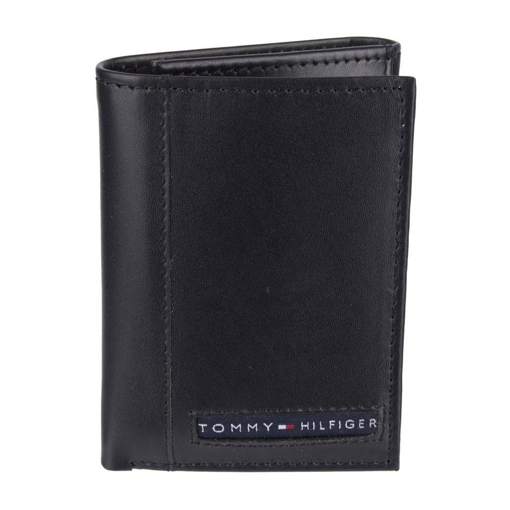 商品Tommy Hilfiger|Men’s Leather Trifold Wallet,价格¥166,第1张图片