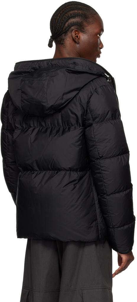 Moncler Black Montcla Short Down Jacket - Shorts - BeyondStyle