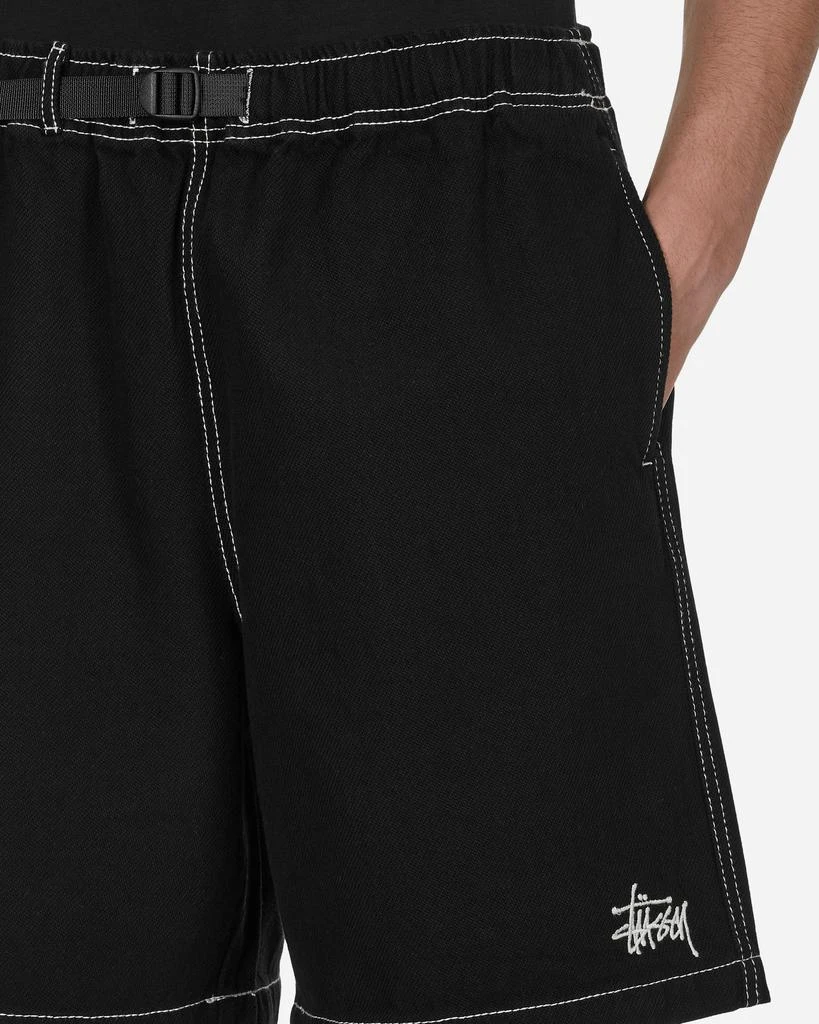 商品STUSSY|Loose Twill Mountain Shorts Black,价格¥344,第5张图片详细描述