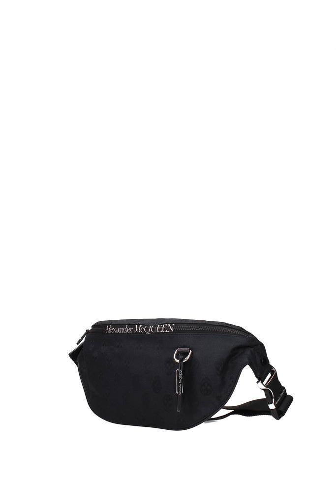 商品Alexander McQueen|Backpack and bumbags Fabric Black,价格¥2766,第4张图片详细描述