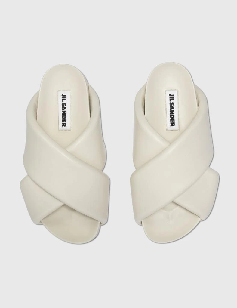 商品Jil Sander|Cross Strap Slide,价格¥2685,第3张图片详细描述