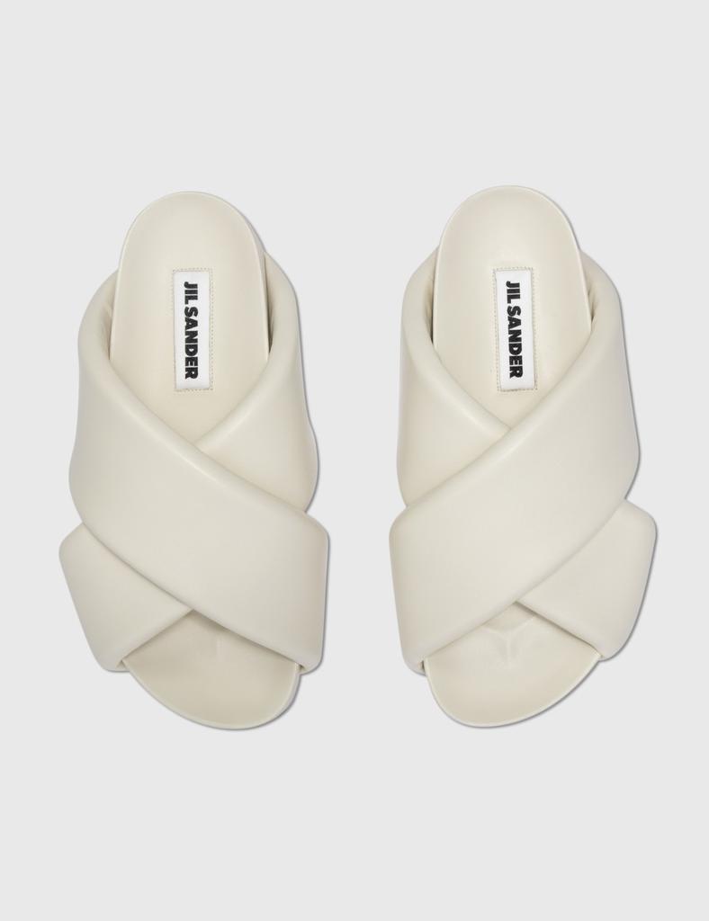 商品Jil Sander|Cross Strap Slide,价格¥5110,第5张图片详细描述