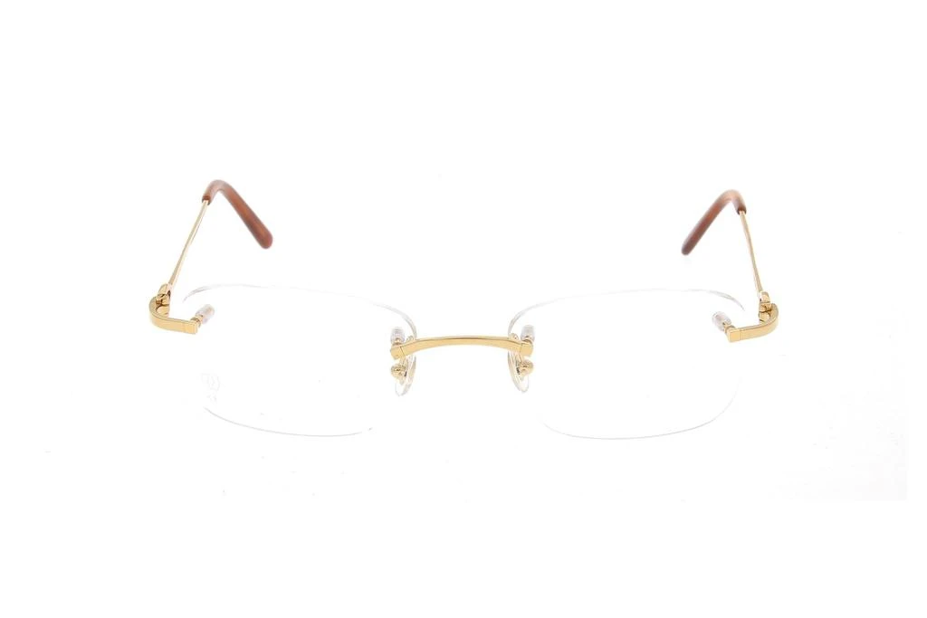 商品Cartier|Cartier Rectangular Frame Glasses,价格¥6250,第1张图片