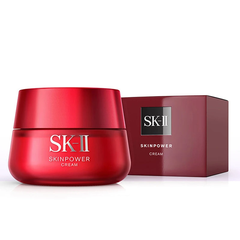 SK-II 面部护肤套装 大红瓶精华面霜80g+微肌因修护焕采眼霜15g 补水滋润 商品