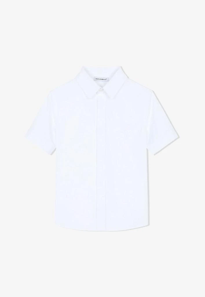 商品Dolce & Gabbana|Boys Button Up Shirt,价格¥1213,第1张图片