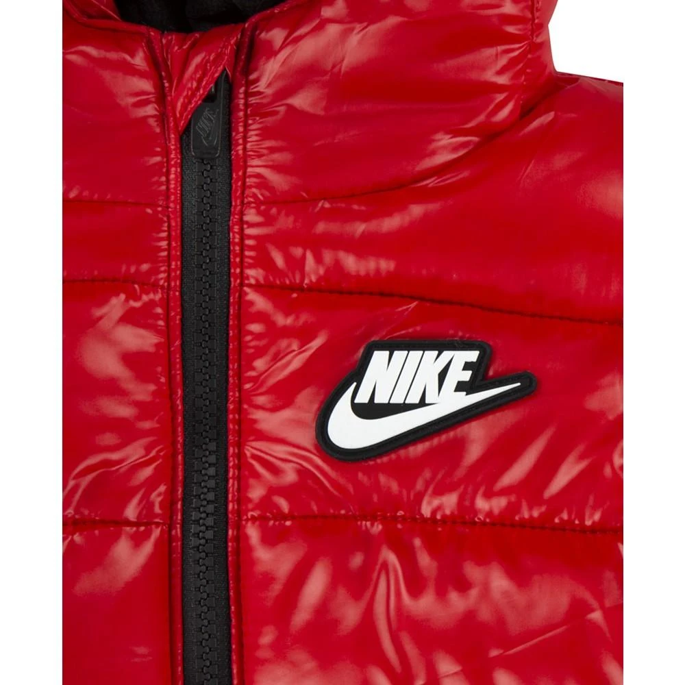 商品NIKE|Toddler Boys Color Block Puffer Jacket,价格¥289,第3张图片详细描述