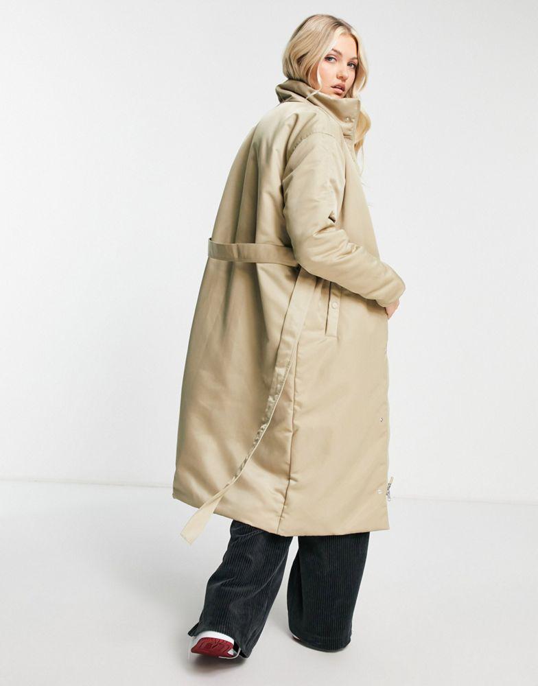 Nike trend parka coat in limestone beige商品第2张图片规格展示