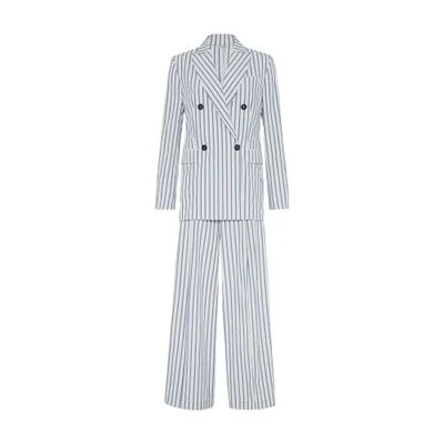 商品Brunello Cucinelli|【特惠8.7折】【预售】 女士 衣裤套装 同款套装  CUC8WKJPWHT,价格¥26978,第1张图片