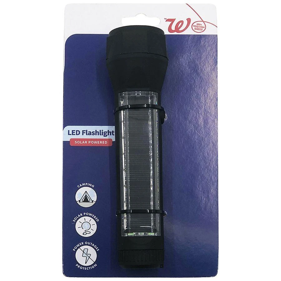 商品Walgreens|Solar Powered Flashlight,价格¥82,第1张图片