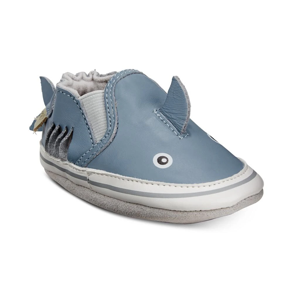 商品Robeez|Baby Boys Sebastian Shark Soft Sole Shoes,价格¥226,第1张图片