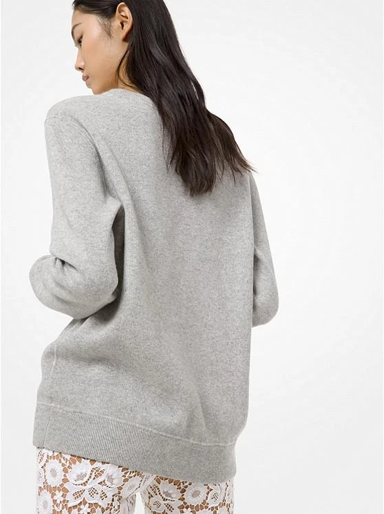 商品Michael Kors|Cotton and Cashmere MK Beach Club Sweatshirt,价格¥2010,第2张图片详细描述