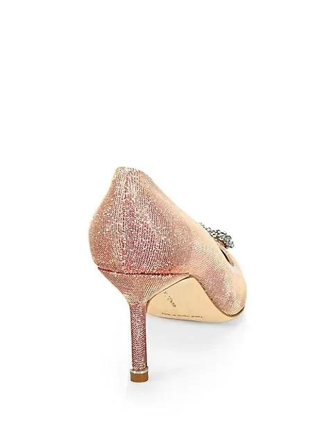商品Manolo Blahnik|Hangisi 70 经典中鞋,价格¥7669,第3张图片详细描述
