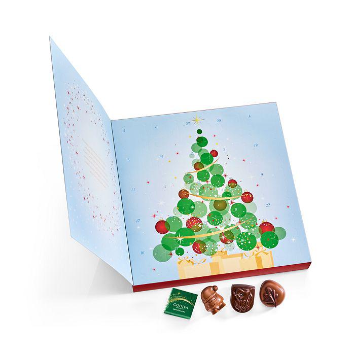 歌帝梵巧克力圣诞日历商品第2张图片规格展示