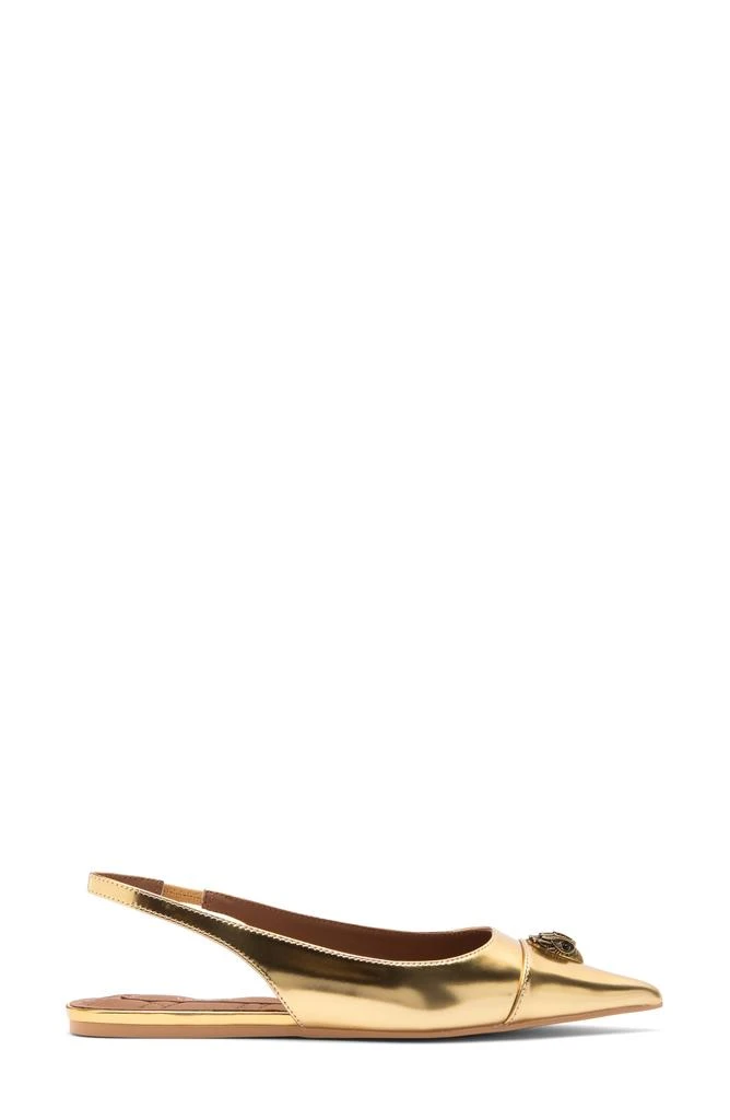 商品Kurt Geiger|Belgravia Eagle Slingback Flat,价格¥454,第4张图片详细描述