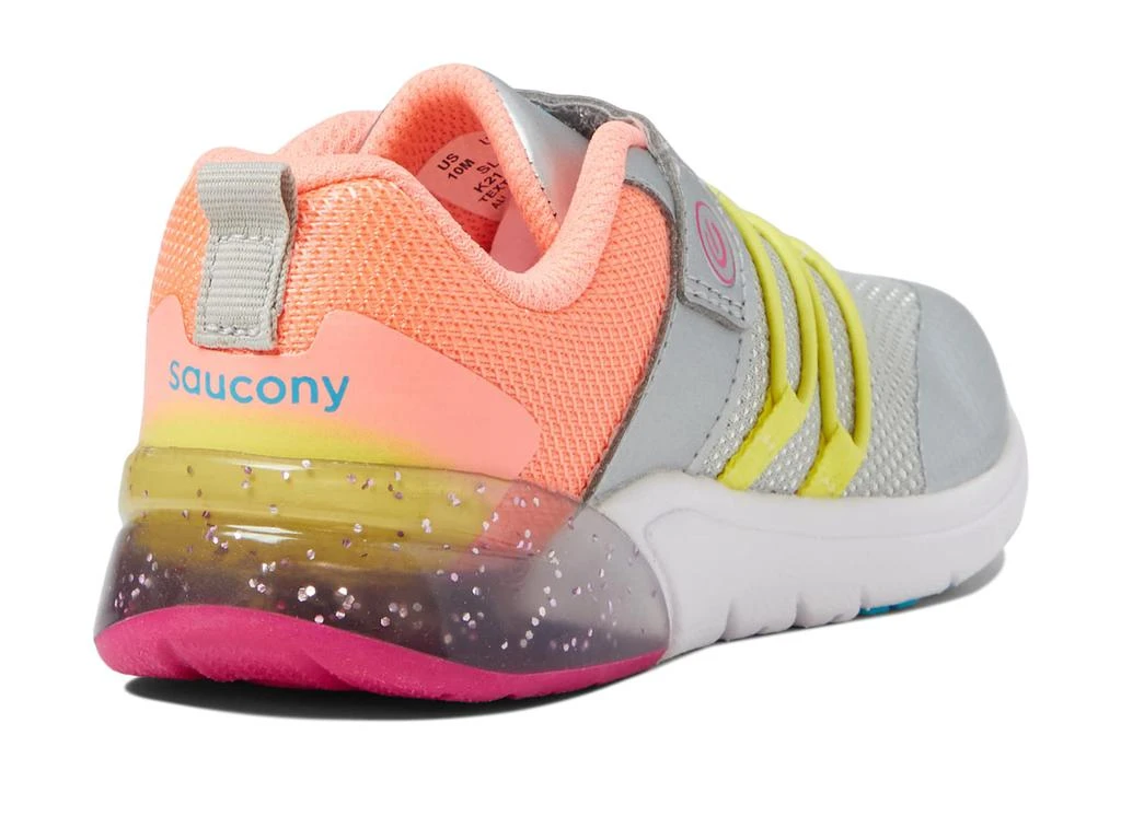 商品Saucony|Flash Glow 2.0 (Toddler),价格¥404,第5张图片详细描述