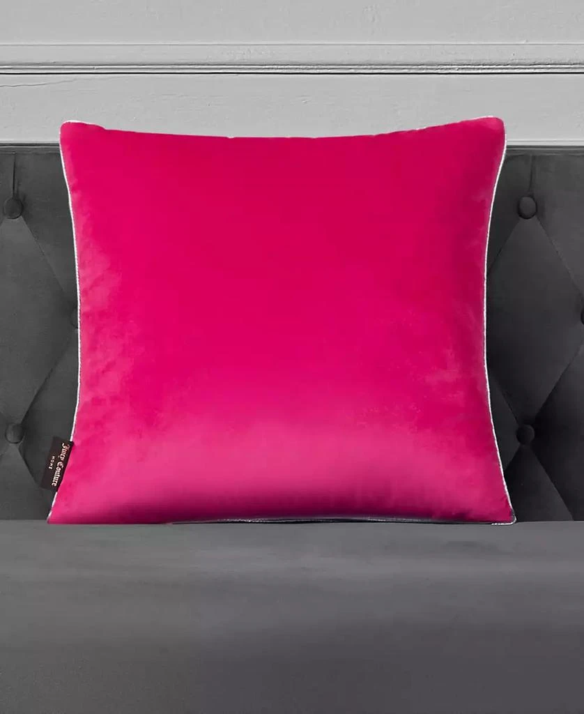 商品Juicy Couture|Velvet Novelty Decorative Pillow, 20" x 20",价格¥221,第5张图片详细描述