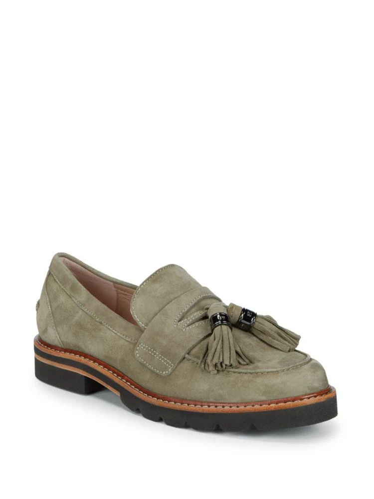 商品Stuart Weitzman|Manila Suede Tassel Loafers,价格¥1262,第1张图片